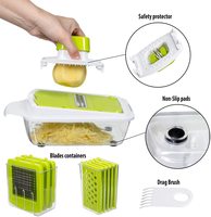 Keuken Voedselsnijder Multifunctionele Mandoline Groentesnijder Chopper