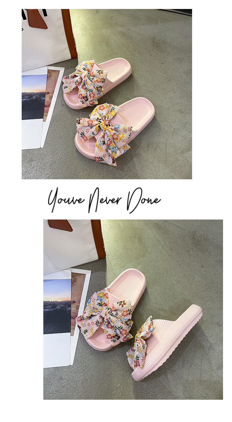 Women EVA Platform Slippers Cute Home Slides Summer Beach Sandals Fashion Flat Shoes