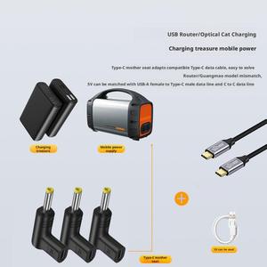 5V Type-C <span class=keywords><strong>เป็น</strong></span> DC อะแดปเตอร์แปลงไฟสำหรับ PSP 1000 2000 3000 มินิ USB C อะแดปเตอร์แปลงไฟสำหรับชาร์จ - Product Image 6