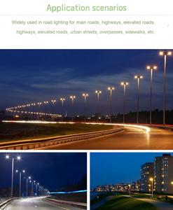 Lámpara LED de calle con lente óptica profesional, de bajo deslumbramiento, de aluminio fundido a presión, para exteriores, para proyectos de carreteras y caminos rurales. - Product Image 4