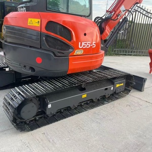 รถขุดขนาดเล็ก EPA CE มือสอง ยี่ห้อ <span class=keywords><strong>Kubota</strong></span> รุ่น U55 น้ำหนัก 5 ตัน ปั๊มไฮดรอลิก U35 U55-4 ความจุบุ้งกี๋ 0.18 ลูกบาศก์เมตร ปี 2022 ขาย - Product Image 4