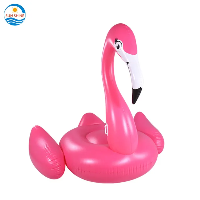 Wholesale PVC Flamingo Inflatable Animal Toys Pool Party Decorations Inflatable Flamingo Pool Float