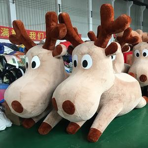 Décoration de Noël extérieure, cerf gonflable en PVC, Air Dancer, imperméable et résistant aux intempéries, multicolore, pour usage commercial - Product Image 3