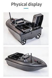 <span class=keywords><strong>Barco</strong></span> Cebador con Control Remoto GPS Inalámbrico para Pesca de Carpas, Alcance de 500m, Capacidad de Carga de 1.5kg, Resistente a las Olas - Product Image 5