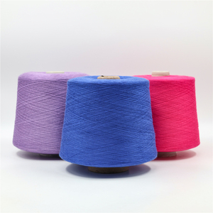 Bán Buôn 28S/2 Pha Trộn Sợi 50% <span class=keywords><strong>Viscose</strong></span> 28% PBT 22% <span class=keywords><strong>Nylon</strong></span> Nguyên Mô Hình Cho Hàng May Mặc Dệt Kim Và Dệt Sợi Bông - Product Image 1