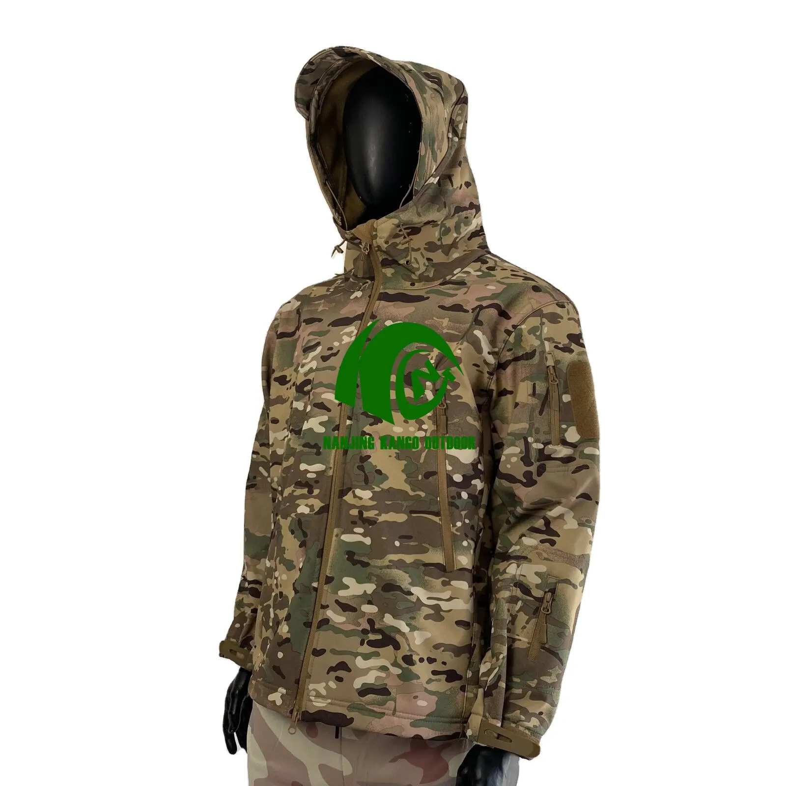 Warm Oem Logo Camping Wandern Custom Fleece Outdoor Tactical Wind breaker Wasserdichte Herren Soft shell Jacke