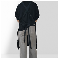 Tablier de Barbier en Toile Sans Manches avec Multiples Poches pour Coiffeur Homme Femme, Vêtements de Travail Personnalisables Imprimés