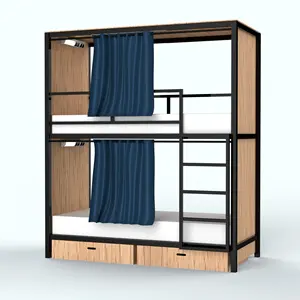 Sleeping Pods Bunk Bed Container Space Capsule Hotel's Beds 2024 Hot Sale