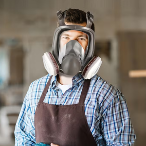 Respirador Facial Completo Reutilizable YS con Múltiples Filtros, Protección Contra Polvo, Gas y Vapor, Máscara de Seguridad para el Trabajo, Certificación EN 136 - Product Image 2