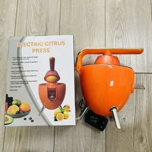 Presse-agrumes puissant 300W compatible lave-vaisselle avec fonction de mélange, facile à nettoyer, faible bruit, poignée pour usage domestique et hôtelier - Product Image 1