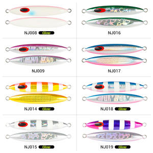 Leurre de pêche Jigging <span class=keywords><strong>Pro</strong></span> en métal, Isca Luminous, 160-440g, chute lente, pêche en mer profonde, leurres pour bateau, poisson pour le thon - Product Image 4