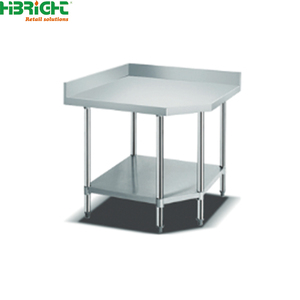 Industrial Kitchen Supplier Heavy Duty Kitchen <b>Worktable</b> with Splash Back Custom Size Cabinets for Modular Storage Strategy - Product Image 4