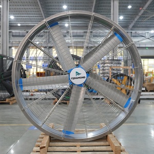Ventilador de Establos de Acero Inoxidable 304 Antioxidante para Refugios Equinos, Bajo Nivel de Ruido, Mantiene a los Animales Calmados, Alta Eficiencia - Product Image 5