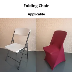 Housse de <span class=keywords><strong>chaise</strong></span> de salle à manger moderne en Spandex/Polyester blanc simple <span class=keywords><strong>Protection</strong></span> universelle de tabouret de siège Home Hotel Special One-Piece Chair - Product Image 1