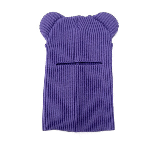 Oft Thermal Knitted Single Hole Ear Ski Face Mask Pasamontañas Diseñador Sombrero - Product Image 6