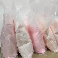 Vente en gros de poudre acrylique EMA cristalline de couleur rose nude pour la décoration des ongles