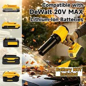 Souffleur à batterie lithium haute puissance, sans balais, de qualité industrielle, pour le dépoussiérage, type pistolet, souffleur à turbine puissant - Product Image 2