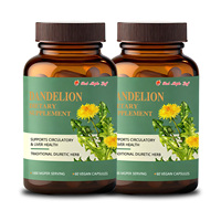 Capsules de pissenlit de qualité supérieure - Tonique nutritif pour l'immunité et la vitalité, riche en vitamines et minéraux, certifié GMP, approvisionnement en vrac