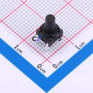 UK-B02123-G10-250 Tactile Switch DIP-4P,6.2x6.2mm Switch 2.5N 6.15mm 6.15mm 10mm - Product Image 1