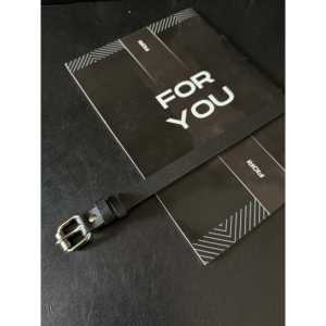 Ceinture fine pour femme Fiori avec boucle carrée, boucle à ardillon en fer, style décontracté en cuir PU - Product Image 2