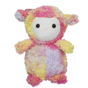 Jopark EN71 ODM mignon Tie-Dye chiot en peluche doux tissu rempli PP coton vente chaude couleur bonbon accessoires brodés - Product Image 5