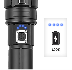 <span class=keywords><strong>Linterna</strong></span> Led de largo alcance de 1500lm, potente <span class=keywords><strong>linterna</strong></span> Led <span class=keywords><strong>XHP70</strong></span> recargable con USB con zoom, 18650 - Product Image 6