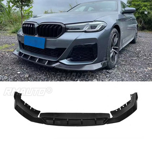 Front Bumper <b>Lip</b> Spoiler for BMW 5 Series G30 M-Sport 2021 2022 2023 Front Bumper Protector Lower Blade <b>Splitter</b> Car Styling - Product Image 1