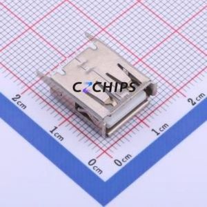 916-251A1018Y10200 USB Connector Through hole Component (THT) Connector Type-A USB 2.0 Female Through Hole - Product Image 1