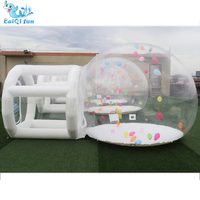 Meilleur parc commercial portable pour enfants Casa De Burbuja ballon à bulles gonflable enfants adulte bulle rebond maison gonflable
