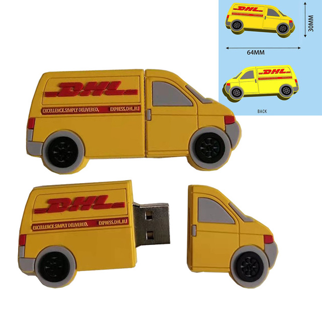1GB-64GB Gift Custom Shape Truck & Car USB Flash Drive New Stock USB 2.0
