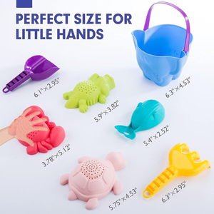 Ensemble <span class=keywords><strong>de</strong></span> jouets <span class=keywords><strong>de</strong></span> <span class=keywords><strong>plage</strong></span> pour enfants seaux pour bébés écologiques jouets aquatiques d'été en plein air seaux <span class=keywords><strong>de</strong></span> sable en plastique ensemble <span class=keywords><strong>de</strong></span> jeu <span class=keywords><strong>de</strong></span> sable pour enfants en plein air - Product Image 6