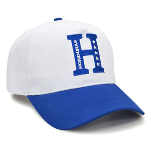 Gorras de Honduras Bordadas Personalizadas de Alta Calidad, Gorra de Fútbol de 5 Paneles con Bordado 3D del País - Product Image 3