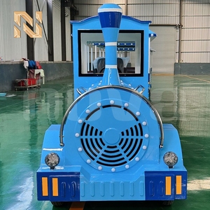 Tren Turístico Sin Rieles Nova Rides para 28 Pasajeros, Locomotora con Vagones, Parque de Atracciones, Funciona con Batería - Product Image 2