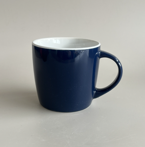 แก้วกาแฟเซรามิกสีดำด้าน ด้านในสีขาว ดีไซน์มินิมอล 350 มล. - Product Image 5