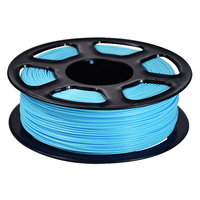 Glow in the Dark Plastic Stick, Light Blue, 1.75mm
