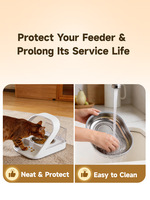 Distributeur de nourriture intelligent et portable pour animaux de compagnie avec reconnaissance de puce RFID, distributeur automatique électronique pour chats et chiens, nourriture humide et sèche, matériau PP