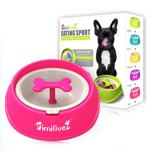 Mangkuk Makan Anjing Melamin Berkualitas Tinggi Mangkuk Hewan Peliharaan Mewah Besar untuk Air dengan Kucing - Product Image 4