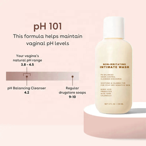 Limpiador de PH Vaginal Intimo no irritante, con Aloe Vera hidratante, caléndula para picaduras de piel seca sensible - Product Image 5