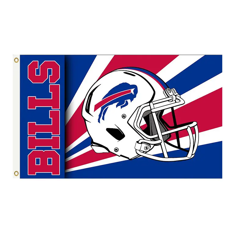 Buffalo Bills futbol takımı unutulmaz bayrak 90x150cm 3x5ft kask en iyi afiş