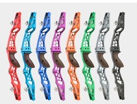Ensemble d'arc recurve Topoint Unison 25 pouces avec poignée en aluminium 6061-T6, interface ILF, kit complet de tir à l'arc pour le tir sur cible et la compétition