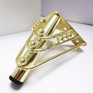 Modern Gold Plated Iron Bed Legs Heavy Duty Carbon Steel Furniture Support For Bed And <b>Cupboard</b> - Product Image 2
