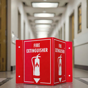 Señalización de <span class=keywords><strong>Extintor</strong></span> de Incendios 3D Tipo M Personalizada, de Acrílico, para Montar en Pared o de Pie, Señalización de Seguridad de Emergencia para Uso en Interiores - Product Image 4