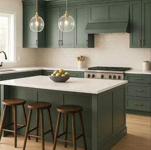 CBMmart Modern Modular One-stop Designs Custom Home Furniture for Villa Kitchen Cabinet Set - Product Image 1