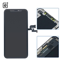 Layar LCD Pengganti Suku Cadang Ponsel Berkualitas Tinggi G+ untuk Iphone X