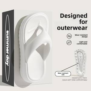   Sandalias de Playa EVA para Mujer, Verano 2026, con Suela Gruesa Acolchada y Antideslizante para el Hogar - Product Image 1