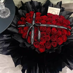 Fiore di Rosa Artificiale a Stelo Singolo all'Ingrosso per Decorazione di Matrimoni <span class=keywords><strong>e</strong></span> San Valentino - Product Image 1