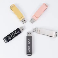 TD-12 Vente en gros Type C Mini OTG USB Clé USB pour téléphone portable Clé USB pivotante