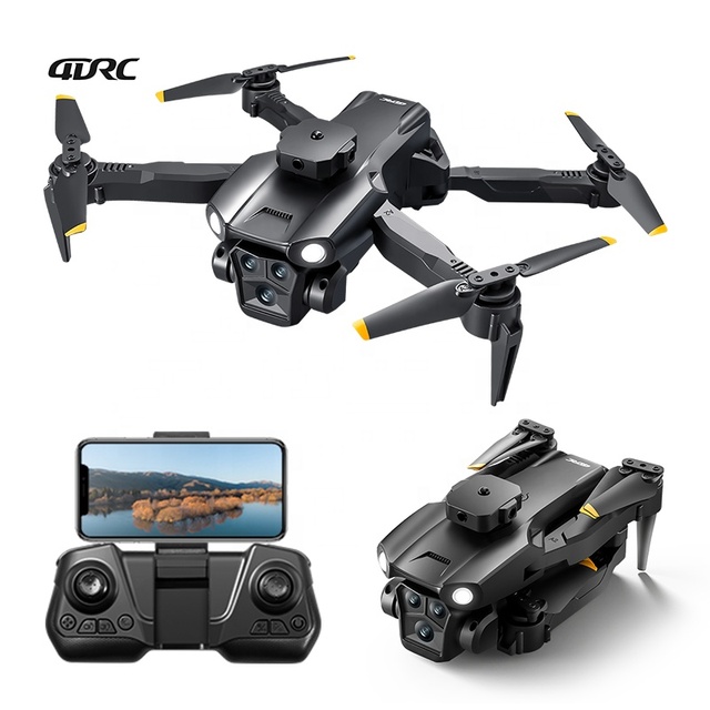 4DRC V52 Obstacle Avoidance RC Drone with 480P HD Camera WiFi FPV Foldable Quadcopter Altitude Hold Stable Flight Aircraft Toy