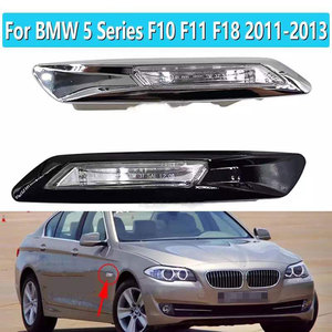 Luz Direccional Lateral para Guardabarros Delantero BMW Serie 5 F10 F18 63137154167 63137154168, Repuesto Nuevo - Product Image 2