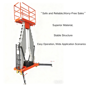 6M 8M 10m 12M 14m skylift di động nâng lên giàn giáo thủy lực cắt kéo nâng điện có người lái Nâng Nền tảng Hợp kim nhôm nâng - Product Image 2